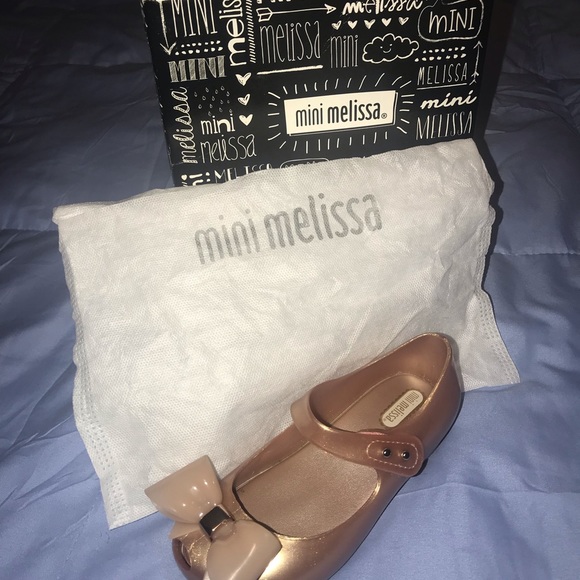 WHAT A DEAL...!!ONLY worn once.Mini Melissa Shoes - Picture 2 of 8